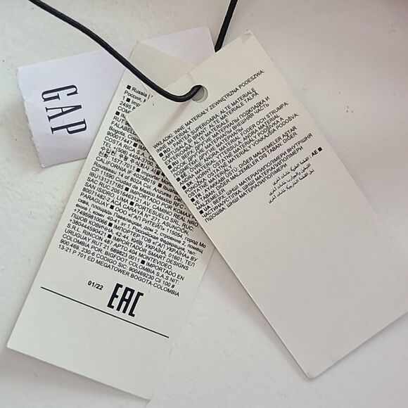 Gap Vegan Leather Coral Pink Flip Flops Thongs Toe Sandals Size 9 - Picture 12 of 12